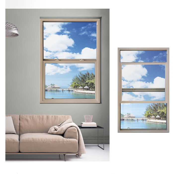 China Fornecedor FONIRTE Laminado Branco Upvc Janelas e Portas de Correr