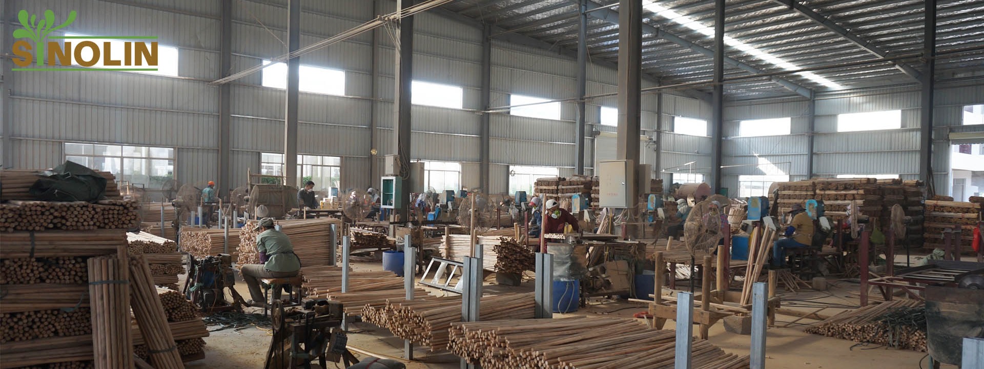 Nanning Sinuolin Commodity Co., Ltd. wooden broom handle, wooden