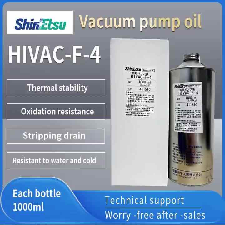 Shinetsu HIVAC-F-4 Diffusion Pump Oil - Versatile & Durable