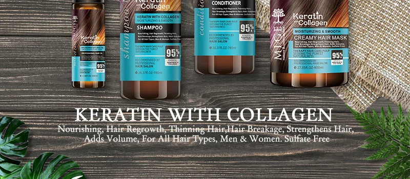 MIGE Hair Care, Keratin & Collagen Hair essential oil, Moisturizing & Smooth, K23