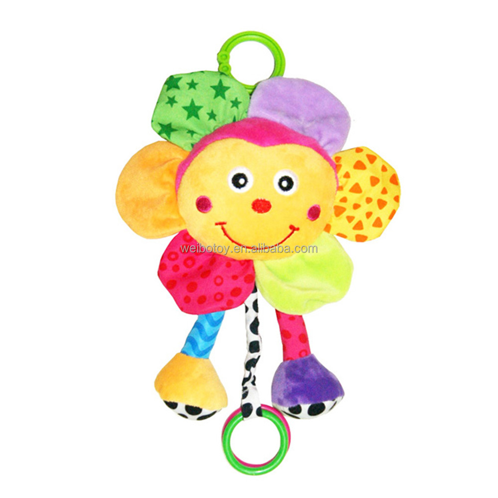 Подсолнечное ребенка мобильный для ребенка кровать висит тянуть линии музыкальная шкатулка для плюшевых игрушек