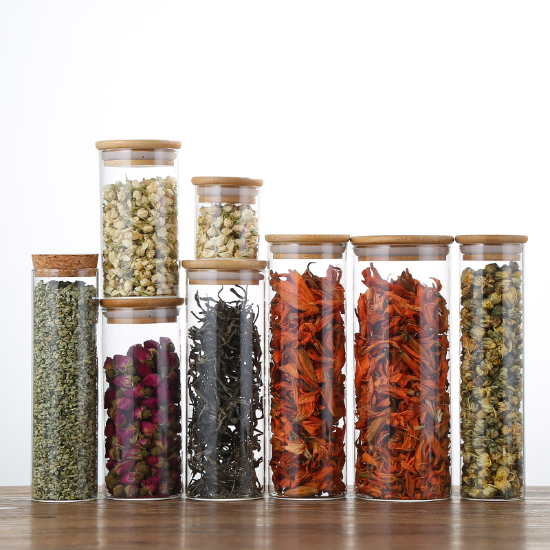 Reusable 2pieces Kitchen Supplies Container Seasoning Tanks Three Pieces Spice Boxes With Airtight Lids And Spoons For Canning Tea Spice Rack Glass Set Salt Spice Racks Home Ourvagabondstories Com