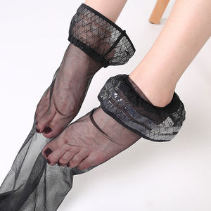 girl stockings summer  girl lace super thin  stockings seamless