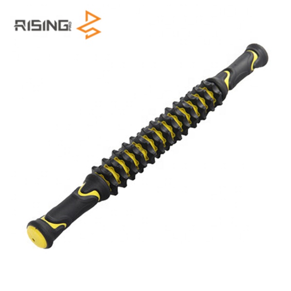 Массажная палочка для поднятия шеи и спины, массажная палочка для расслабления мышц, массажная палочка для йоги, Массажная палочка с 5 шариками