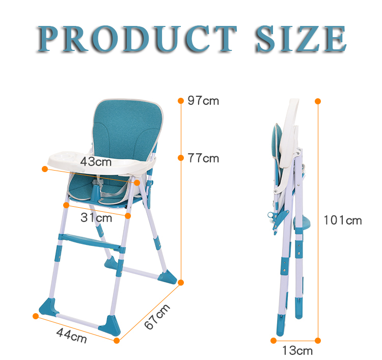 Buy Baby Love Baby High Chair Booster Baby Feeding Chair Dining Chair C007 at Best Price in