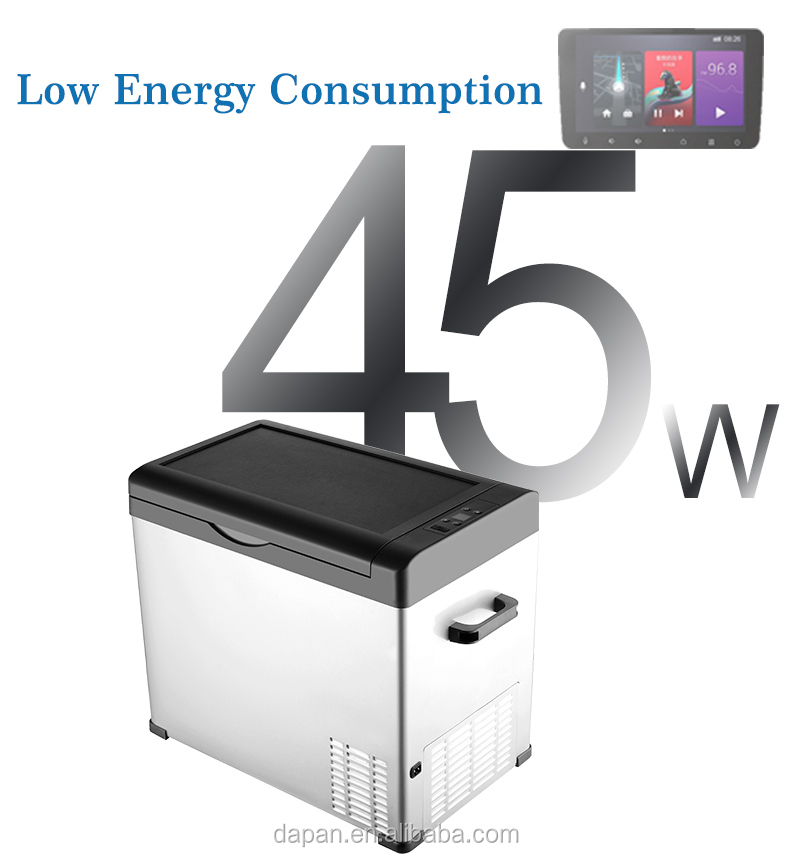 50l mini car fridge freezer portable car refrigerator for truck use