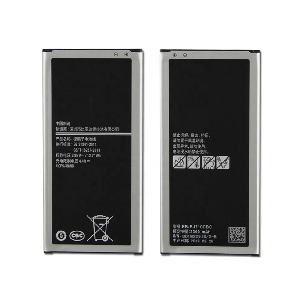 Оригинальный аккумулятор EB-BJ710CBC EB-BJ710CBE для Samsung GALAXY J7 2016 J7 2016 SM-J7109 J7108 J710F J710K J710H 3300 МА-ч
