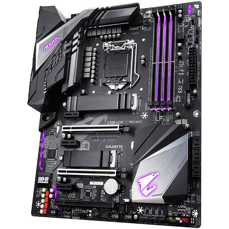 a*4様 GIGABYTE Z390 AURAS PRO M/B+CPU+RAM GIGABYTE Z390 AORUS PRO WIFI Motherboard with Intel Core i9-9900K