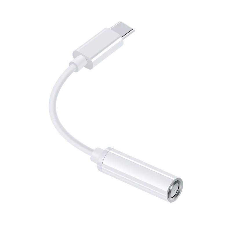 Заводская цена, адаптер для наушников с USB C на 3,5 мм, Тип C, AUX, аудио, конвертер для наушников для Huawei Mate 40, Xiaomi