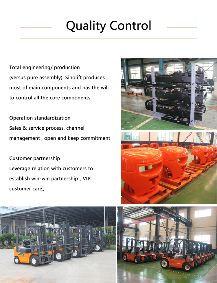 Sinolift CPYDS-GM Wide view lifting 4-5T LP Gas forklift