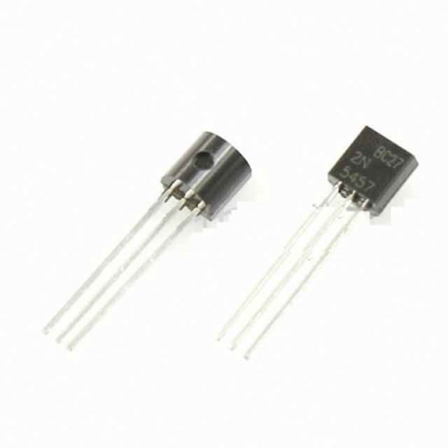 2n5457 100個 Jfet-チャネルトランジスタ,汎用,オリジナル,100ユニット,2n5457