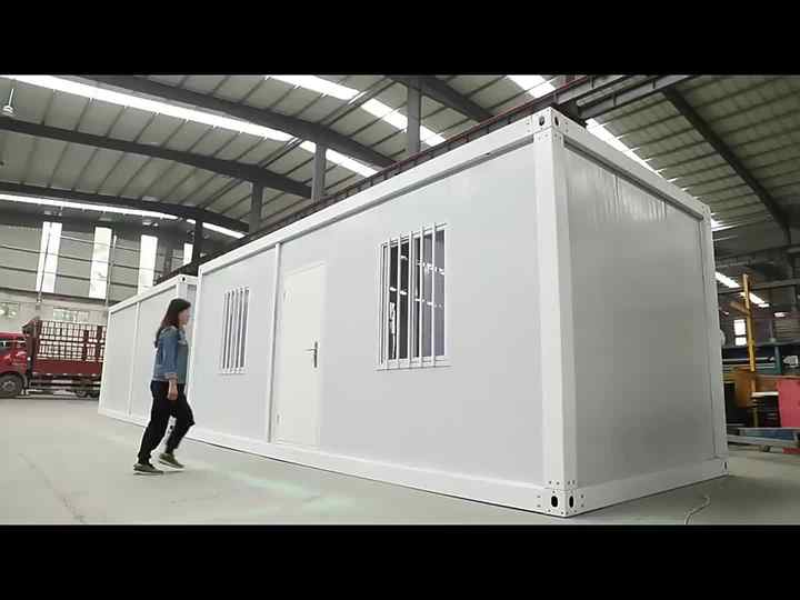 20ft Tiny Prefabricated Modular Mobile Foldable Shipping Container Home ...