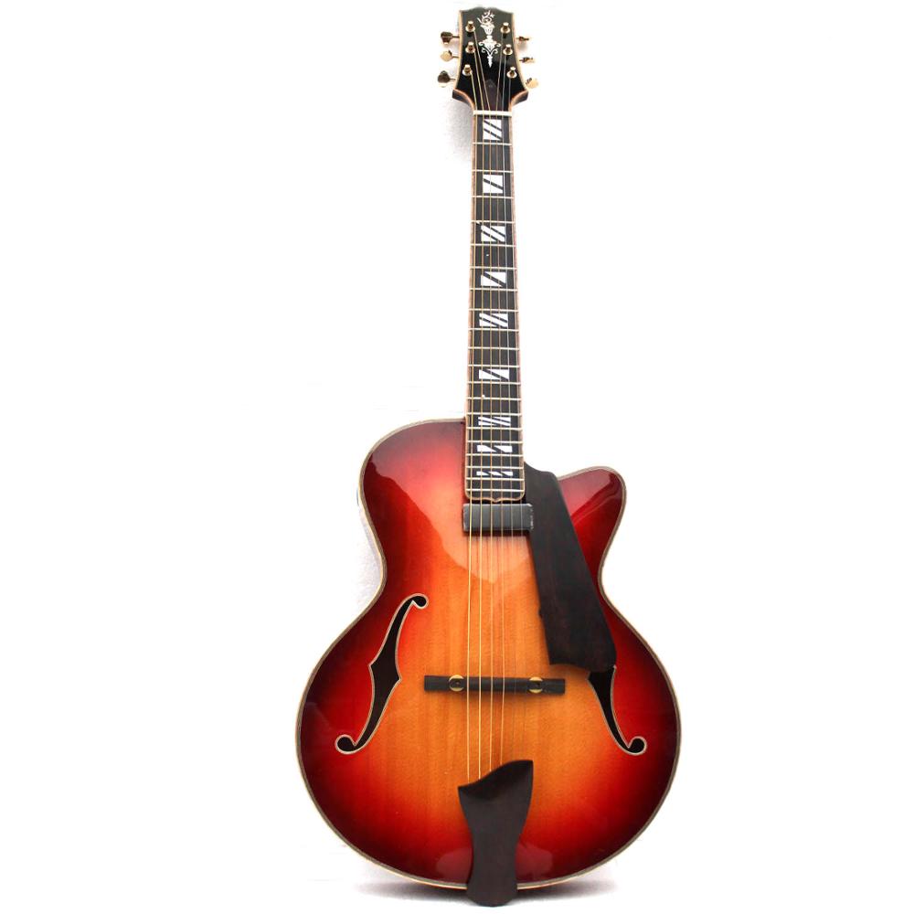 Musoo бренд ручной работы резной твердый архтоп Джаз гитара (AR1900)