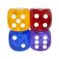 Custom dice 16mm 20 25 30 casino game custom loaded dice  bulk wholesale beads blank rpersonalized mini resin dice