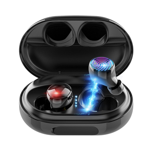dropshipping stereo Bluetooth wireless tws earphone headset earbuds with mic