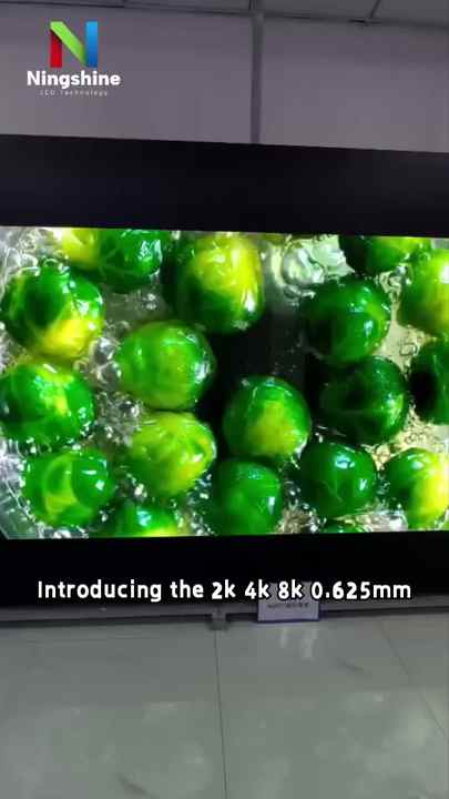 2K 4K 8K 0.625mm Home Cinema LED Screen Flip Chip Cob LED Display Video ...