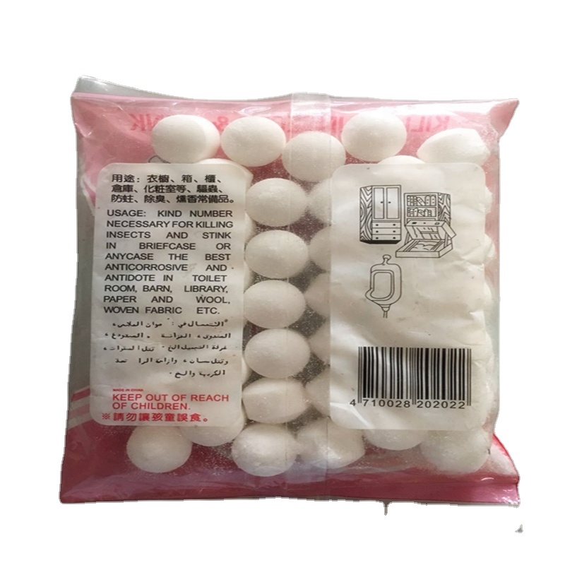 Manufacturers 99% Pure 150g Moth balls refined naphthalene