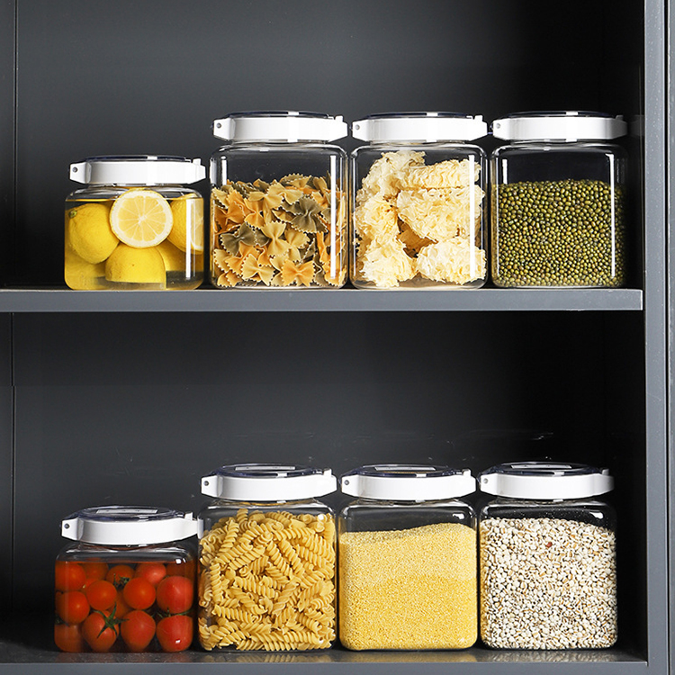 2件套厨房带盖食品储存塑料容器冰箱抽屉收纳盒冰箱