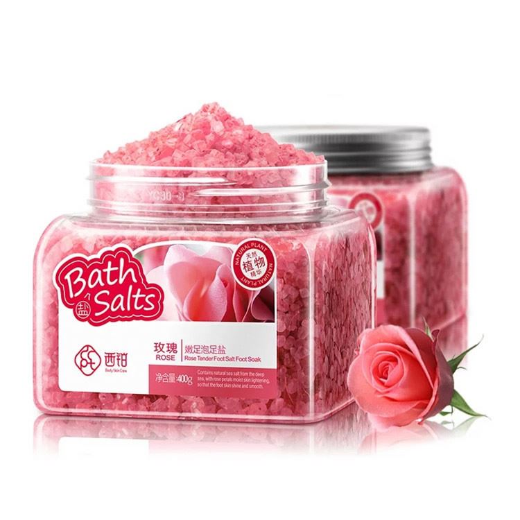 Изготовленный на заказ логотип метка частного назначения ванна замачивания Роза завод esscence ремонт увлажняющий пилинг для сухой кожи ног массажный крем для лица