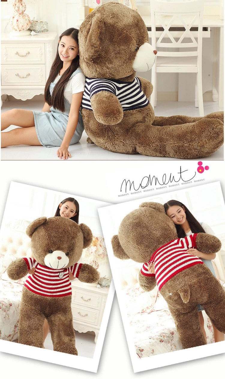 Customized Teddy Bear Plush Toys Large Size Eco-friendly