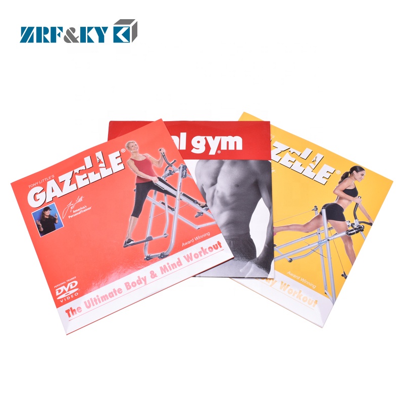 Заказная печать Картонная Бумага CD/VCD/DVD крышка упаковочная коробка рукава