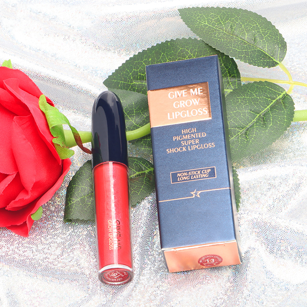 Защита от воды, Длительное Действие, 18 видов цветов течет золотой Красивая яркая Увлажняющая губная глазури