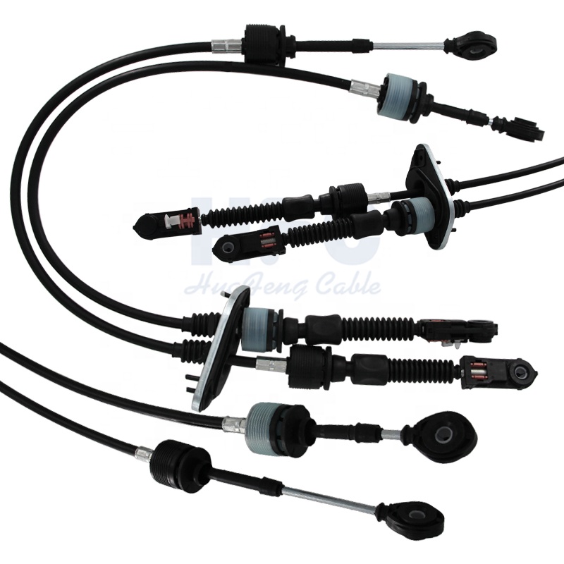 GEAR CHANGE SHIFT SELECTOR CABLES FOR FORD TRANSIT 2.4 RWD 5 SPEED MT75 O.E