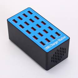 20-Gate A5 + USB Carregador de Parede Adaptador de Energia 100W Rápida Estação de Carregamento para o iphone/iPad/samsung/Huawei Smartphone Tabela