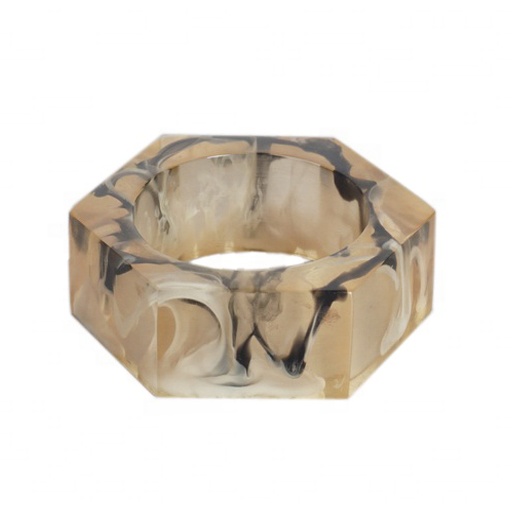 Дизайнерское кольцо для салфеток из смолы