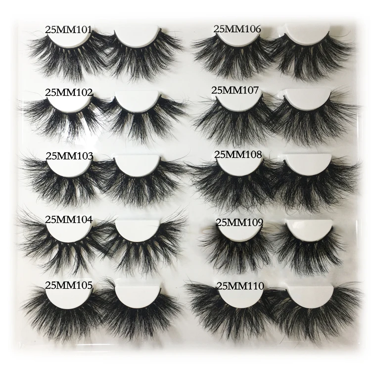 25MM101-110 норковые ресницы оптом 3d 25 мм норковые ресницы