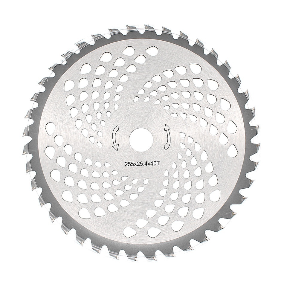 Лезвие Из Сплава 255*25,4*40T для замены триммера для травы, кусторезов