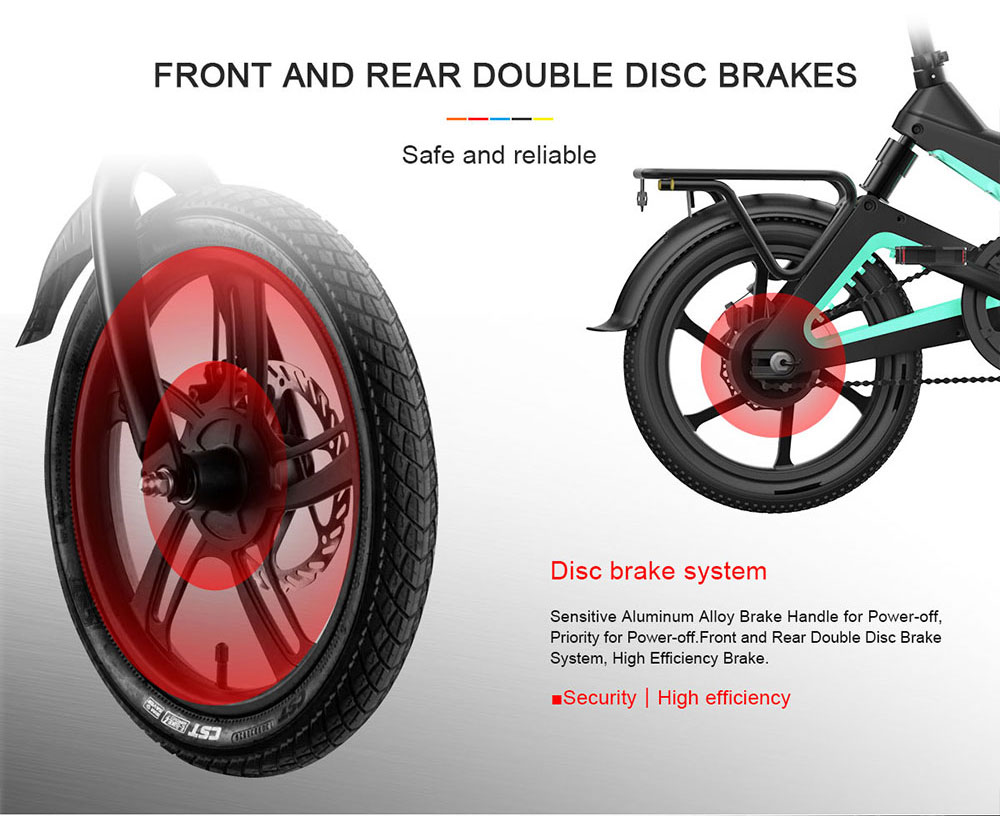 2022 SAMEBIKE JG7186 16 Inch Ebike - Magnesium Alloy Folding