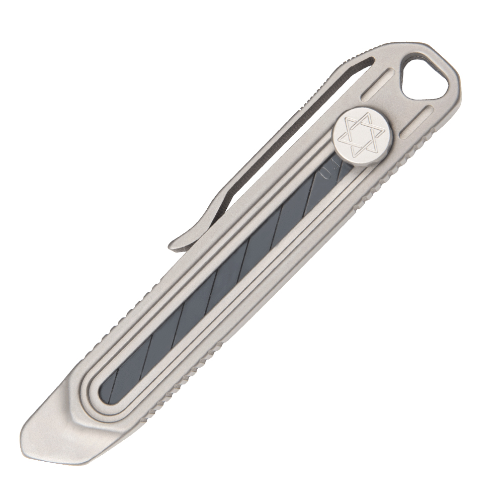 Нож из титанового сплава, универсальный нож, нож для смены лезвий, нож для повседневного использования, кемпинга