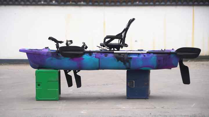 VK45 8.3ft Single-Person Modular Kayak - Fin Pedal Drive