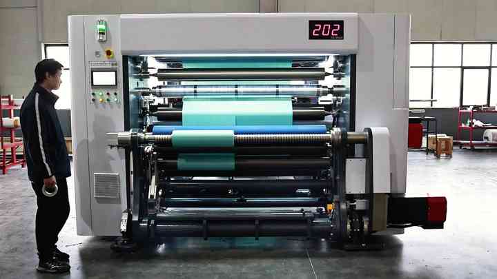 High Speed PE PP OPP CPP BOPP Film Slitter Rewinder Machine Self ...