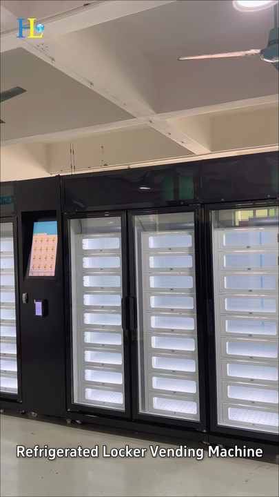 Compressor Locker Modular Design Compressor Refrigeration Smart Locker Pet Treat & Dog ...