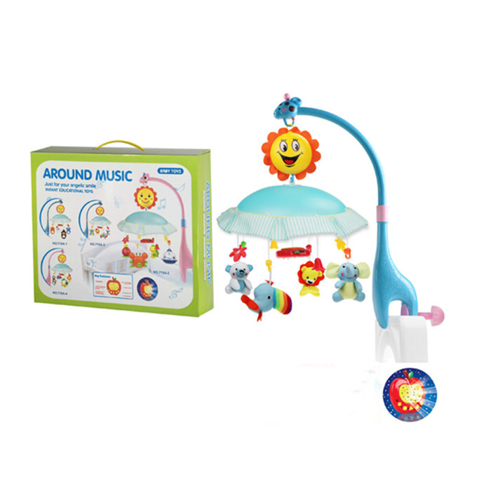 Цельные цепи музыкальные колокольчики тканевая детская кровать подвесная игрушка