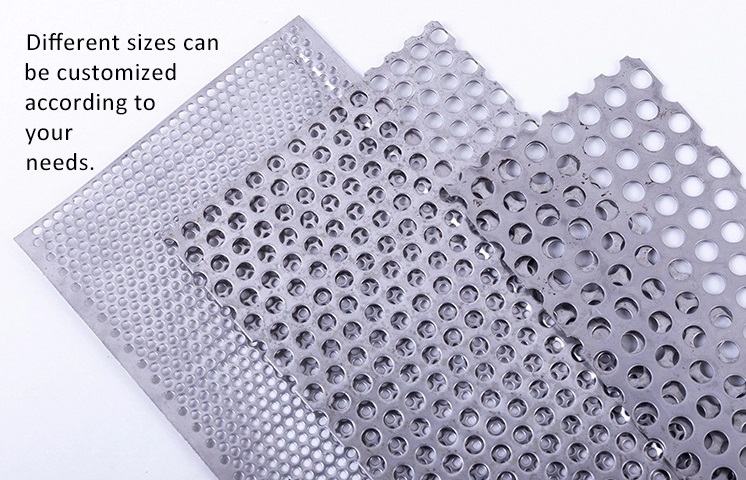 1.4mm Stainless Steel Punched Perforated Metal Sheet By ISO