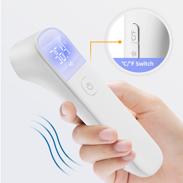 Contactless digital LED infared adult thermometer