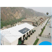 China Made Leisure Clear Wedding Reception Party Roof Top Tent 20x30m with Folded Table and Chair for 400 People Seated