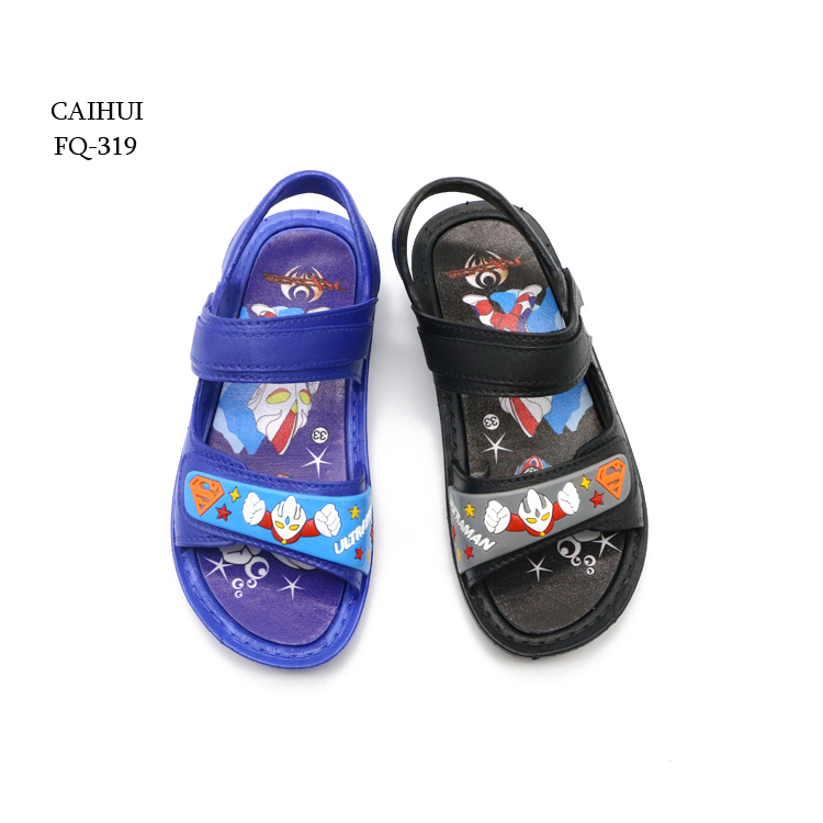 Повседневные детские футболки для мальчиков, с мультяшным слайд сандалии; Шлепки; Сандалии для мальчика обувь