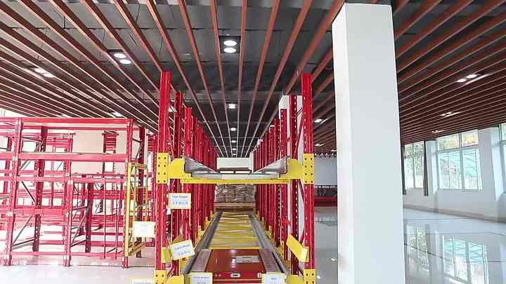 Two Way Warehouse Racks Automated Warehouse Racking System Two Way Radio Shuttle Double-sided ...