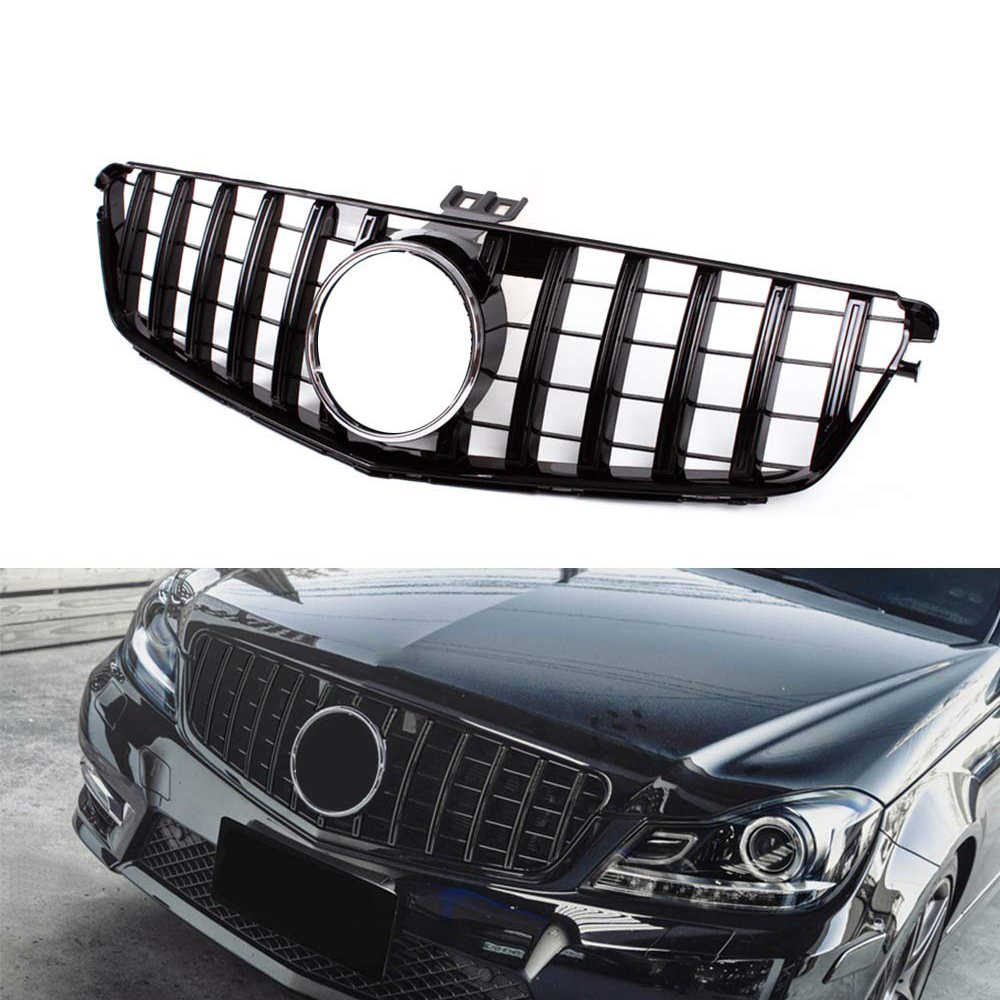 Gt R Panamericana Front Mesh Grill Grille For Mercedes Benz C Class W4 C300 C350 09 14 Grilles Body Readindia In