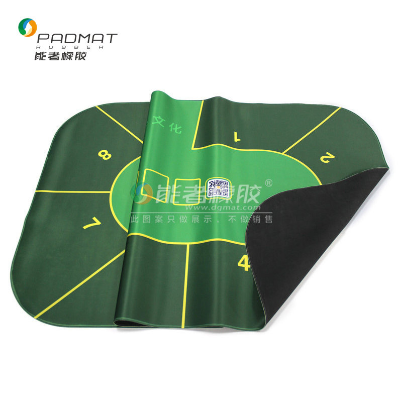 Большой сублимации Multi-Игры покер коврик прочный шить покер мат