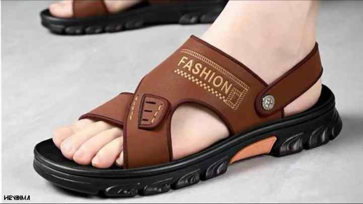 Men's New Leather Soft Sole Outdoor Casual Shoes Dual Purpose