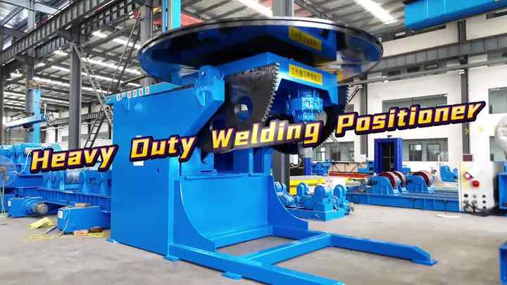 Positioner Types Turntable BOTA 2026 3-Ton Welding Positioner 3T Turntable 0.05-0.5 RPM Rotation ...