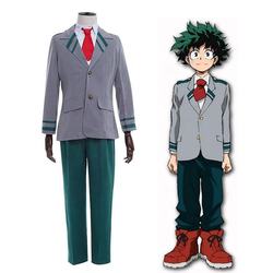 Wholesale Anime My Hero Academia Midoriya Izuku Men Uniform Cosplay Costumes Halloween Fullset Men Uniform Cosplay Costume