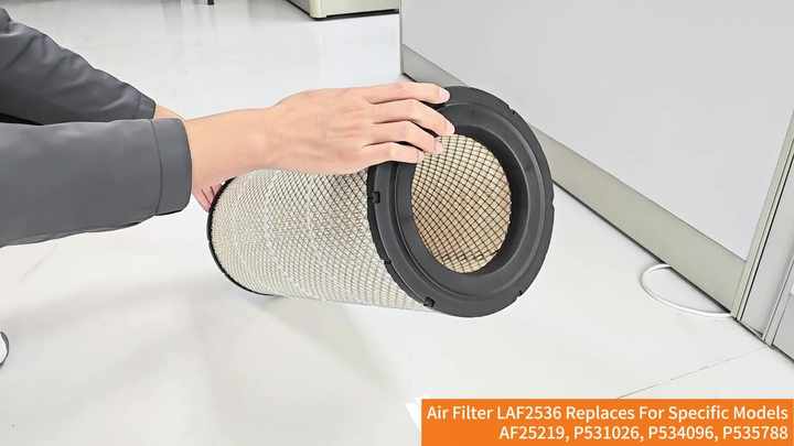 2 Sets Air Filters LAF2536 – Fits Peterbilt 386, Baldwin RS3516, Donaldson, Wix, Fleetguard & More