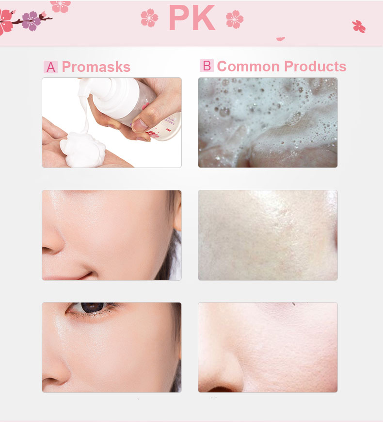 Oem Factory New Recommend Face Wash Whitening Amino Acid Oil Control Vitamin C Cleansing Mousse for women