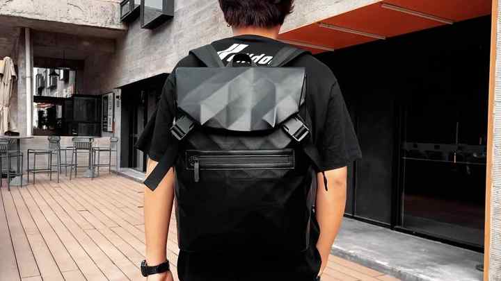 Durable Pu Leather Back Pack Ideal for Travel Daily Use